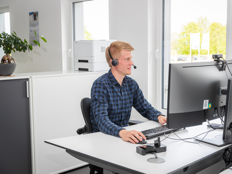 Luftbild des Firmengeländes 