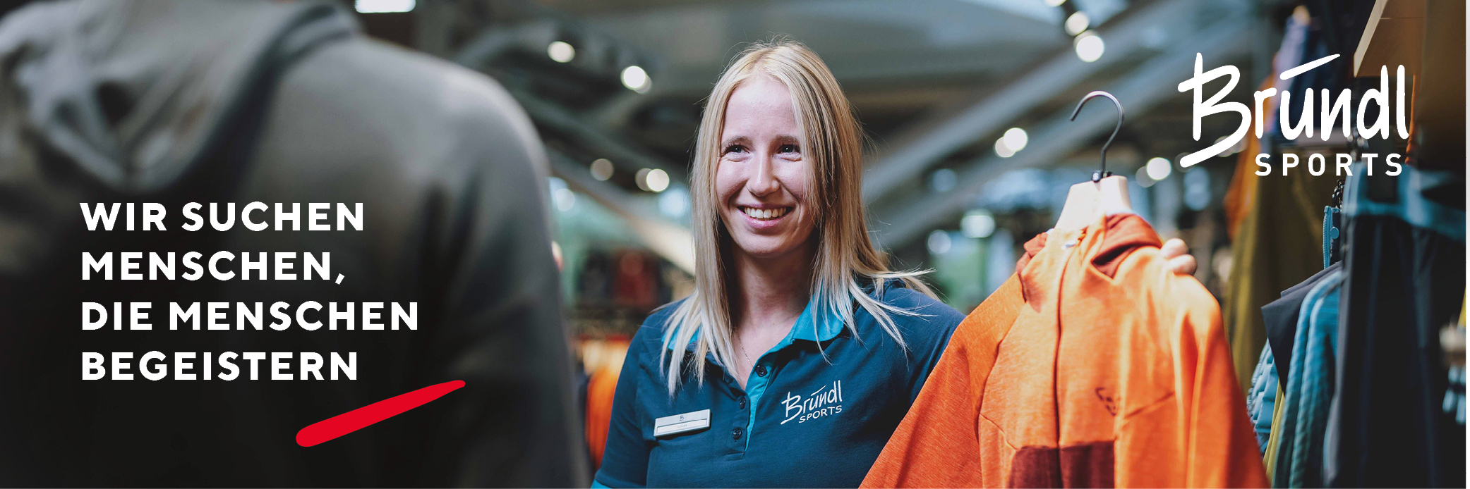 Mitarbeiterin Verkauf Textilien