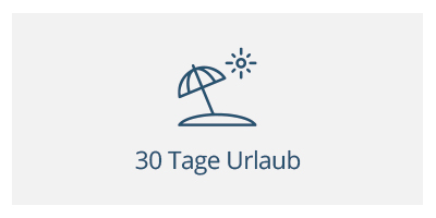 - 30 Tage Urlaub